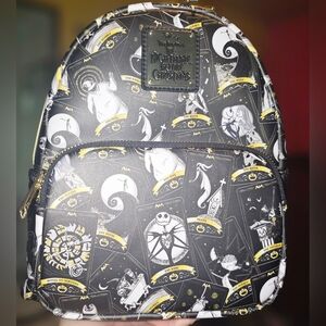 Brand New! Loungefly Disney Nightmare Before Christmas Tarot Card Mini Backpack